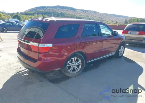 2013 Dodge Durango Sxt из США, поврежденный, VIN 1C4RDJAG4DC608637
